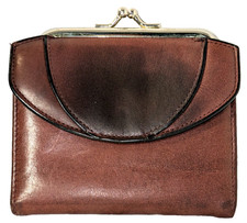 Buxton Velvet Touch Cowhide Leather Card Slots Organizer Card ID Wallet Coin
