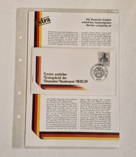 Letzter amtlicher Ersttagsbrief der Deutschen Bundespost Berlin &ndash; 27.09.1990