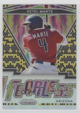 2021 Panini Prizm Fearless Snakeskin Prizm /50 Ketel Marte #FR-17