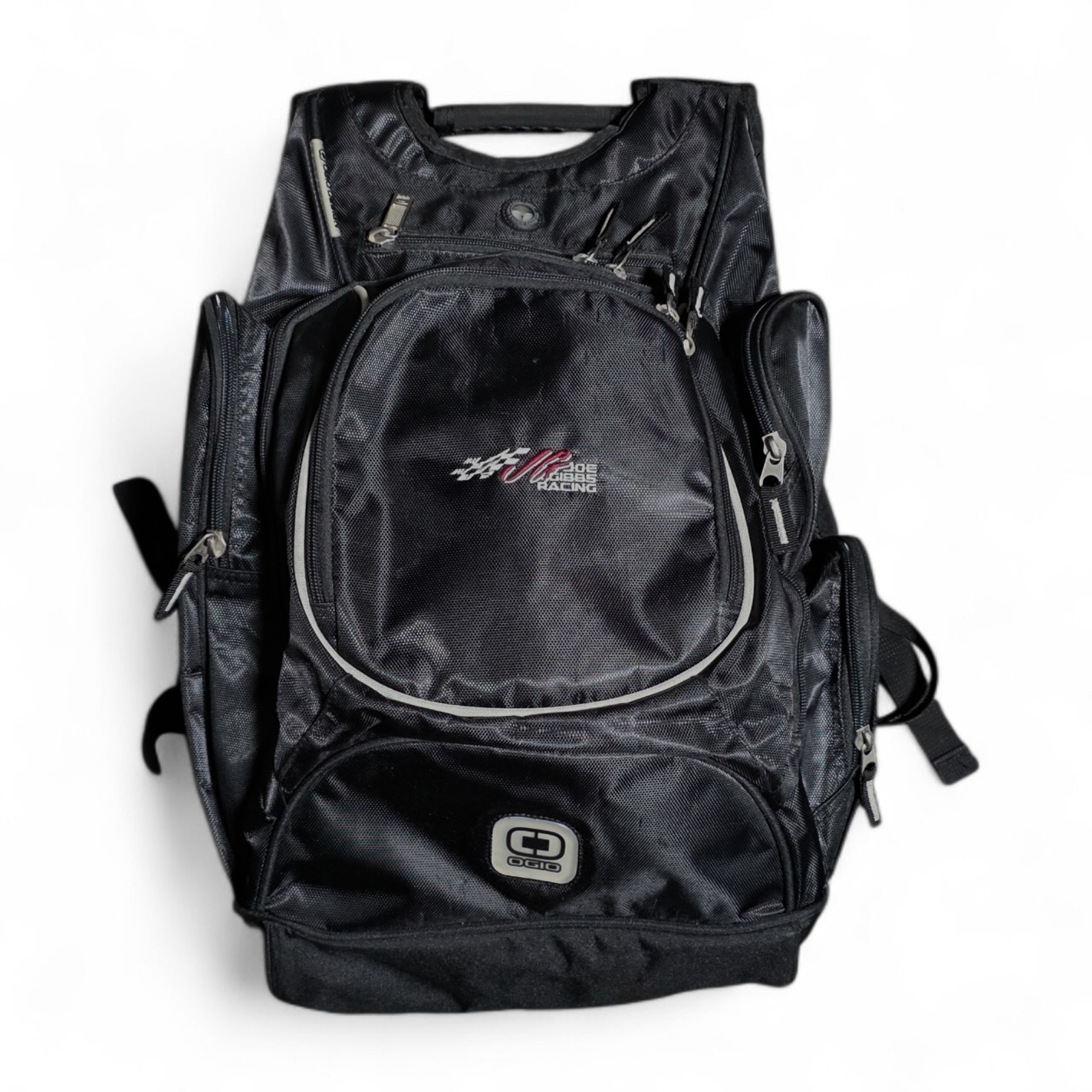 Black Team Issued Nascar Laptop Bag