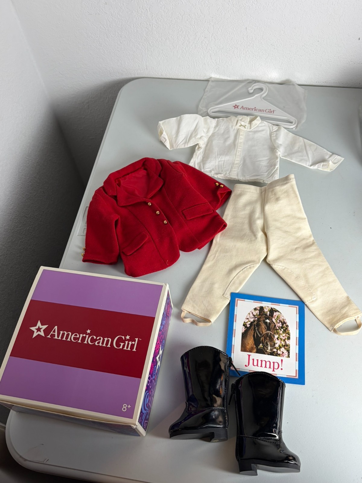 American Girl Doll Equestrian Horse Riding Outfit *MISSING HAT*