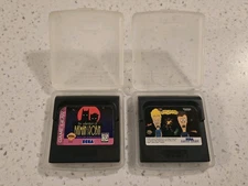 Sega Gamegear Adventures of Batman & Robin Game, Beavis & Butthead Game and Case