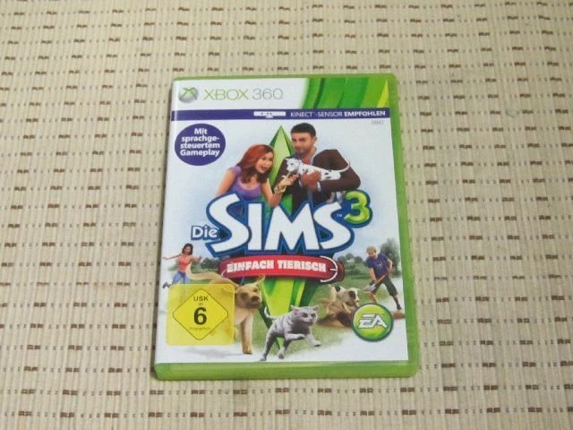 Die Sims 3 Einfach Tierisch für XBOX 360 XBOX360 *OVP* - Bild 1 von 1