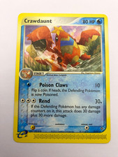 Pokémon Karte - Crawdaunt 13/97 EX Drache *NM* Rare