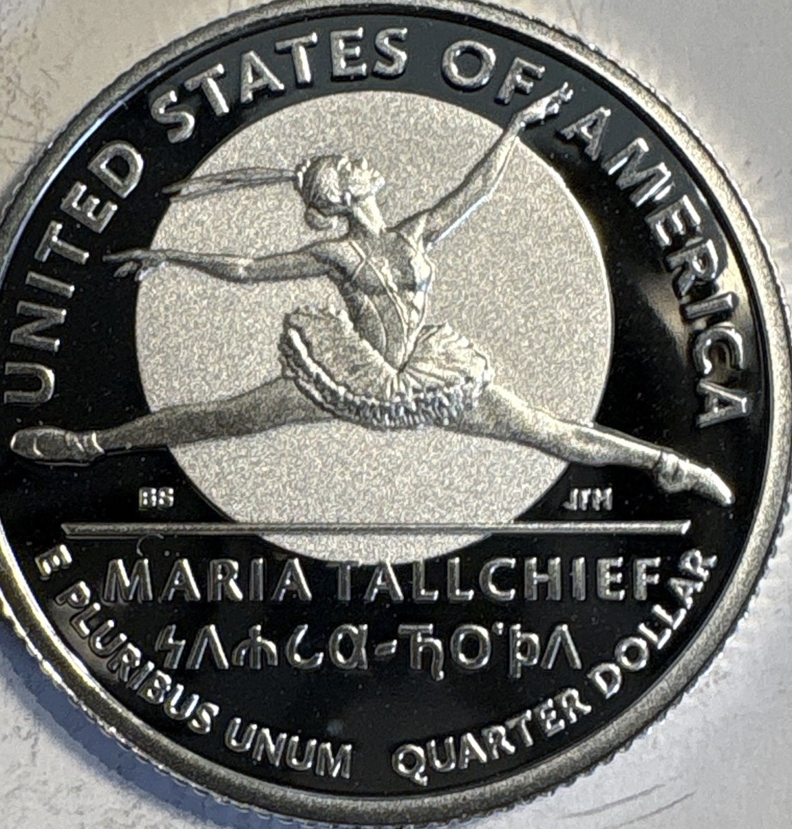 2023 S Maria Tallchief American Women Quarter Choice Proof .999 Silver