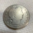 Barber Half Dollar 1908 50C US Coin Uncertified Variety Barber United States