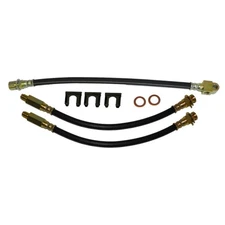 69-74 GM F / X body Front and  Rear Drum Brake Rubber Flex Hose Line Set Kit w