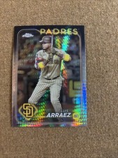 2024 Topps Chrome - Luis Arraez #216 Prism Refractor Padres