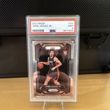 2023-24 Panini Prizm Jaime Jaquez Jr. #137 Miami Heat Rookie PSA 9