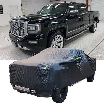 For GMC Sierra 1500 2001-2021 Pickup Truck Car Cover Outdoor UV Dust Waterproof