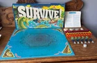 VINTAGE Survive Board Game 1982 Parker Brothers Appears Unplayed- 100% COMPLETE!