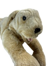 Folkmanis Yellow Lab Dog Plush Full Body 18" Puppet Stuffed Animal Realistic