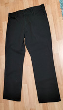 Damen Jeans schwarz 42 WRANGLER kaum getragen weites Bein Zustand TOP !