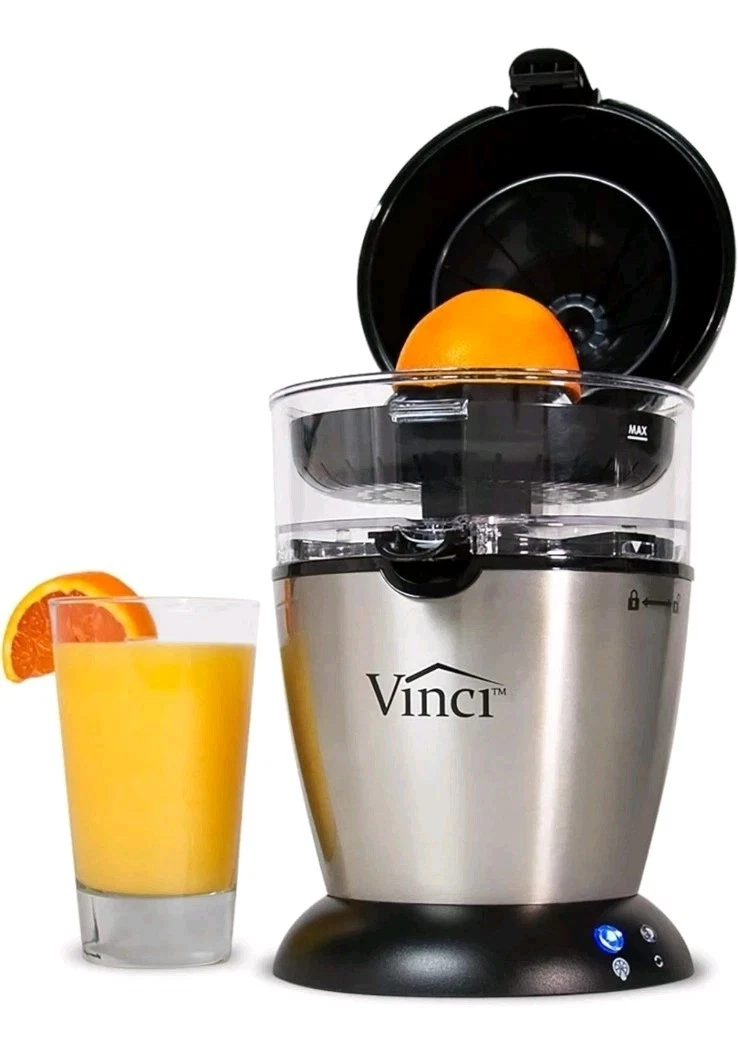 Vinci Hands Free Electric Citrus Juicer, 1-Button Juicer Machine
Opens in a new window or tab