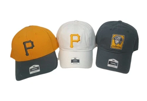 Pittsburgh Pirates MLB Adult Baseball Cap Hat Choice Color New
