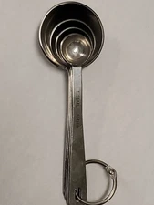 Oneida Stainless Steel 4 pc Set of Measuring Spoons, nice & heavy