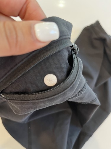 Lululemon Womens Cropped Capri Leggings Gray Size 6 - Picture 8 of 9