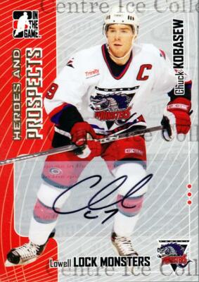 2005-06 ITG Heroes and Prospects Auto #ACK Chuck Kobasew