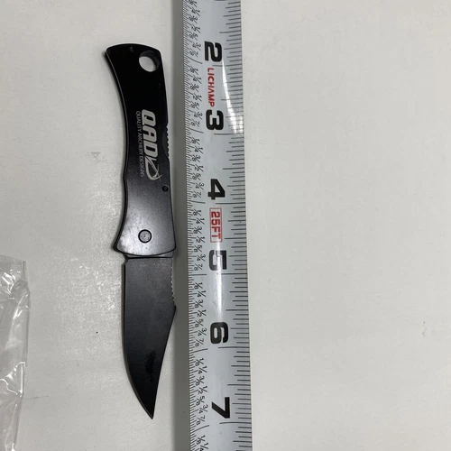 SOG Micron II QAD Pocket Knife Lockback Plain Edge Blade New KNIFE image 5