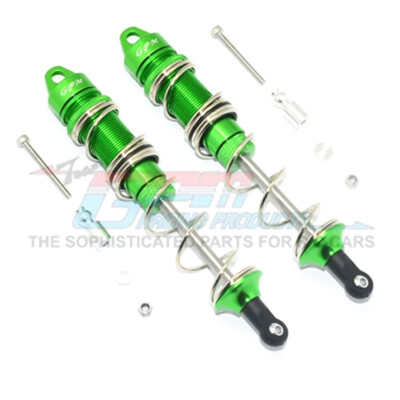 NEW GPM Alum Rear Double Section Spring Dampers 135mm Grn :