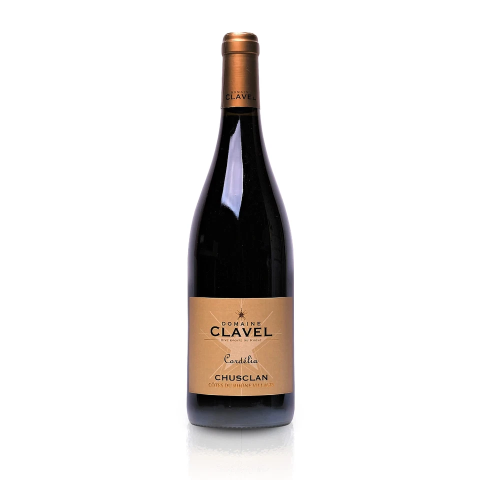 2017 Côtes du Rhône Villages Rotwein trocken - Domaine Clavel Cordelia (1x)