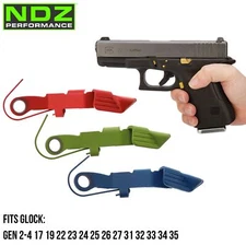 Glock SP07496 Gen 2-4 17 19 23 26 Extended Slide Stop Release Steel Cerakote PVD