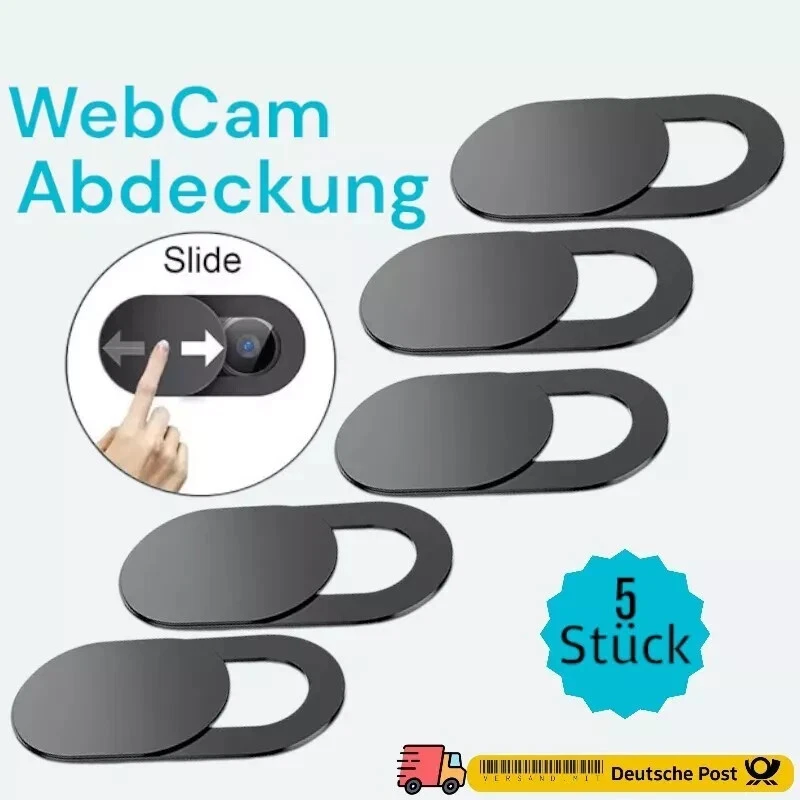 5xWebcam Kamera Abdeckung Smartphone Handy Tablet Laptop  Spion Schutz
