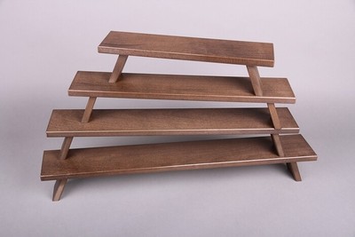 L//H//T :60,0cmx11,0cmx13,0cm NEU Unterstellbank Blumenbank Fensterbank Braun