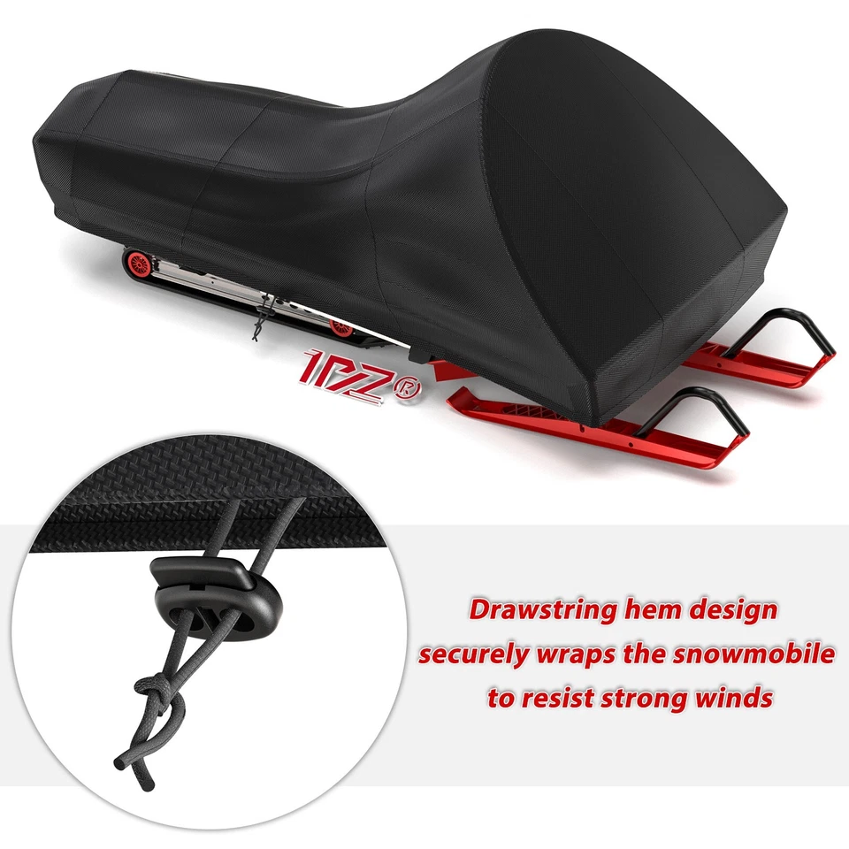 Snowmobile Cover For Arctic Cat Bearcat 340 440 550 570 660 2000 7000 Wildcat - Image 2 of 4
