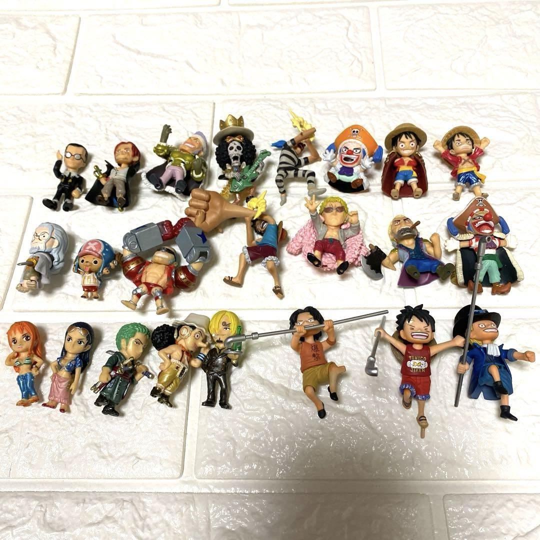ONE PIECE Mini Figure lot of 23 Set sale Anime Manga Goods Luffy 
