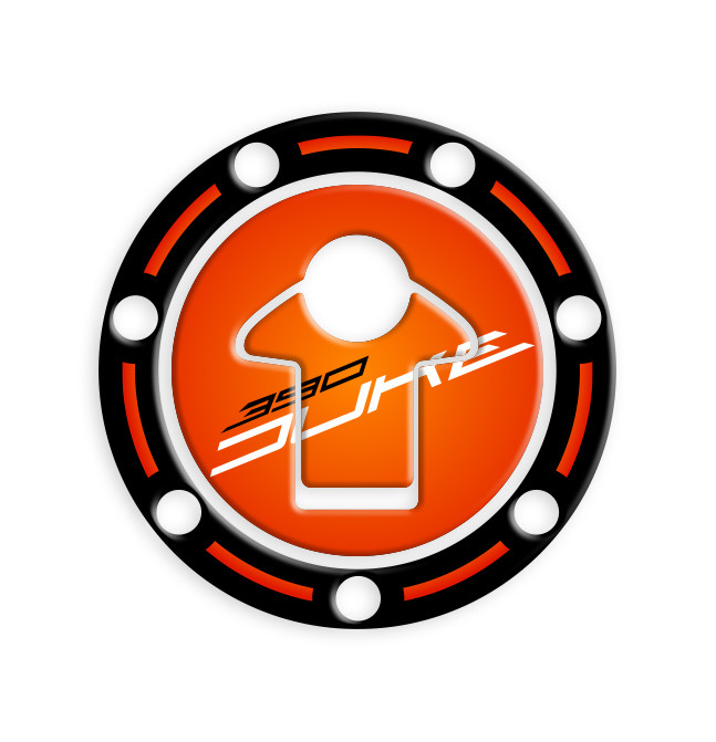 Adesivo protezione tappo serbatoio moto compatibile con KTM 1290 Super