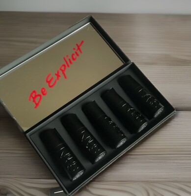 NARS TOLLE BOX BE EXPLIZIT MIT 5 LIPPENSTIFTEN