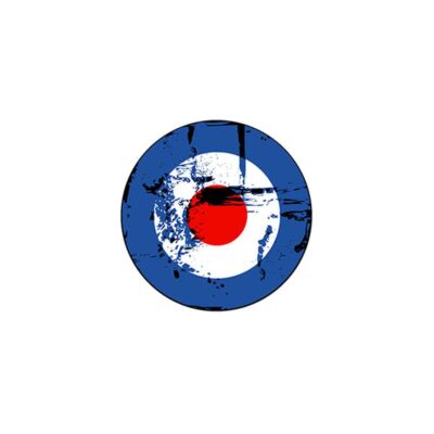 Aufkleber/Sticker Royal Air Force Grunge Wappen England Britain 7x7cm A846