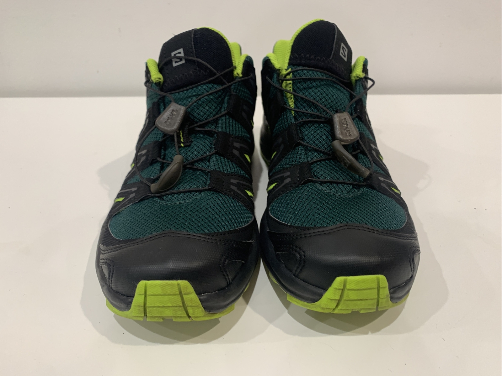 Scarpe da trail running Salomon uomo Xa Baldwin taglia 8 nero verde lime