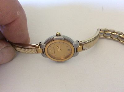 ladies Charles Jourdan Quartz two-tone watch With Date new 