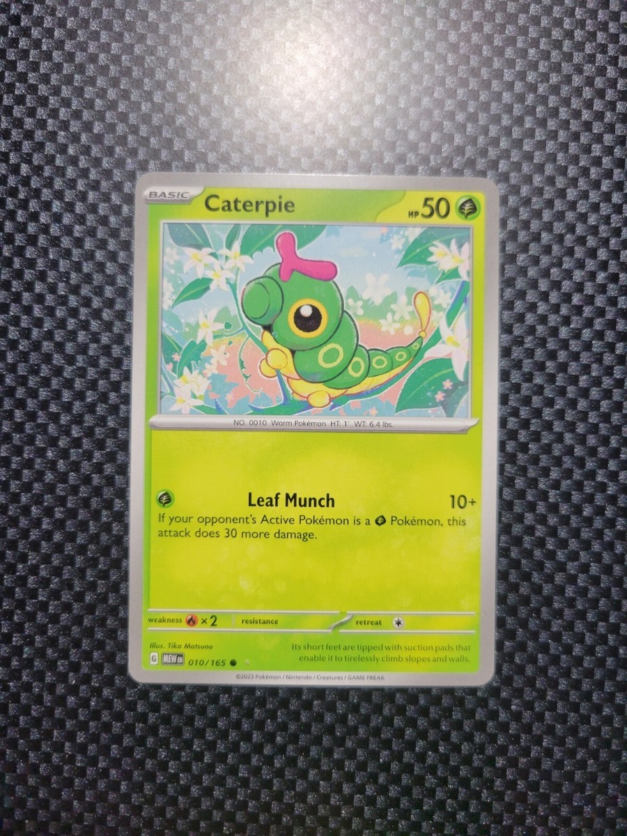 Pokémon TCG Scarlet & Violet 151 English Caterpie 10/165 Regular