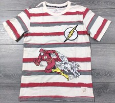 The Flash Shirt Boys Medium 8 DC Comics Justice League UNIQUE Short Sleeve Tee