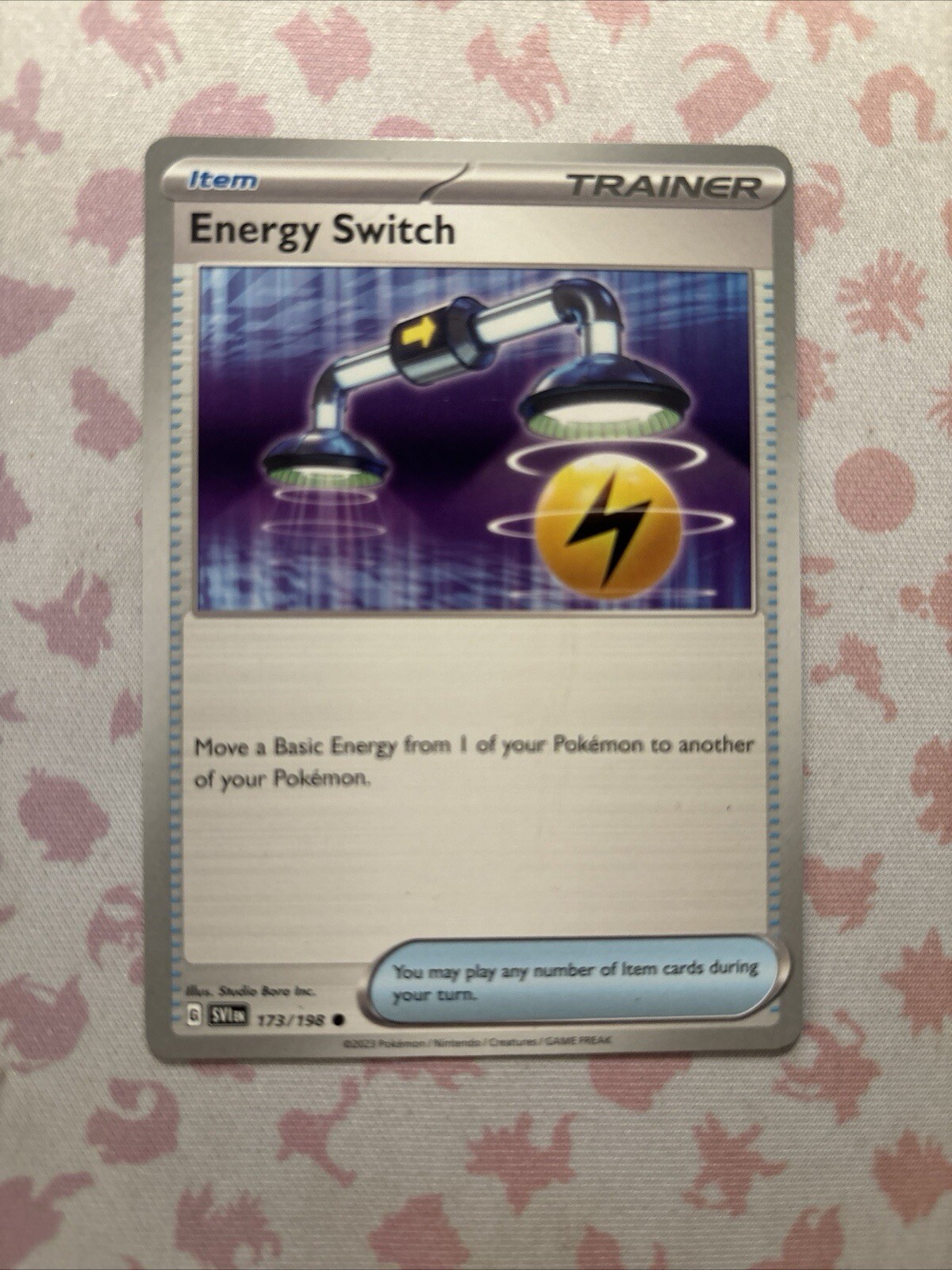 🚀Energy Switch Scarlet & Violet 173/198 None Holo Common Pokemon Card Mint