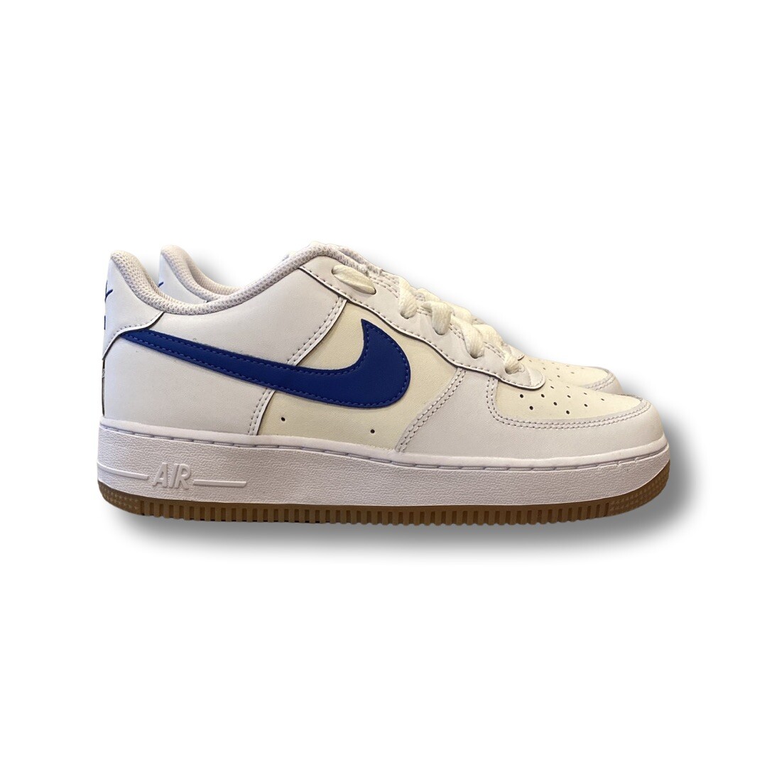 Nike Air Force 1 DX5805-179 Cream Blue Rare NEW 6Y/ 7.5