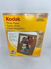BRAND NEW Kodak Photo Paper 100 Sheets Gloss 4" x 6" Instant Dry Sealed