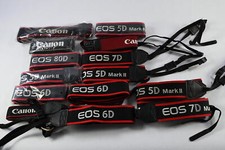 Large Lot of Canon Camera Neck Shoulder Straps G916