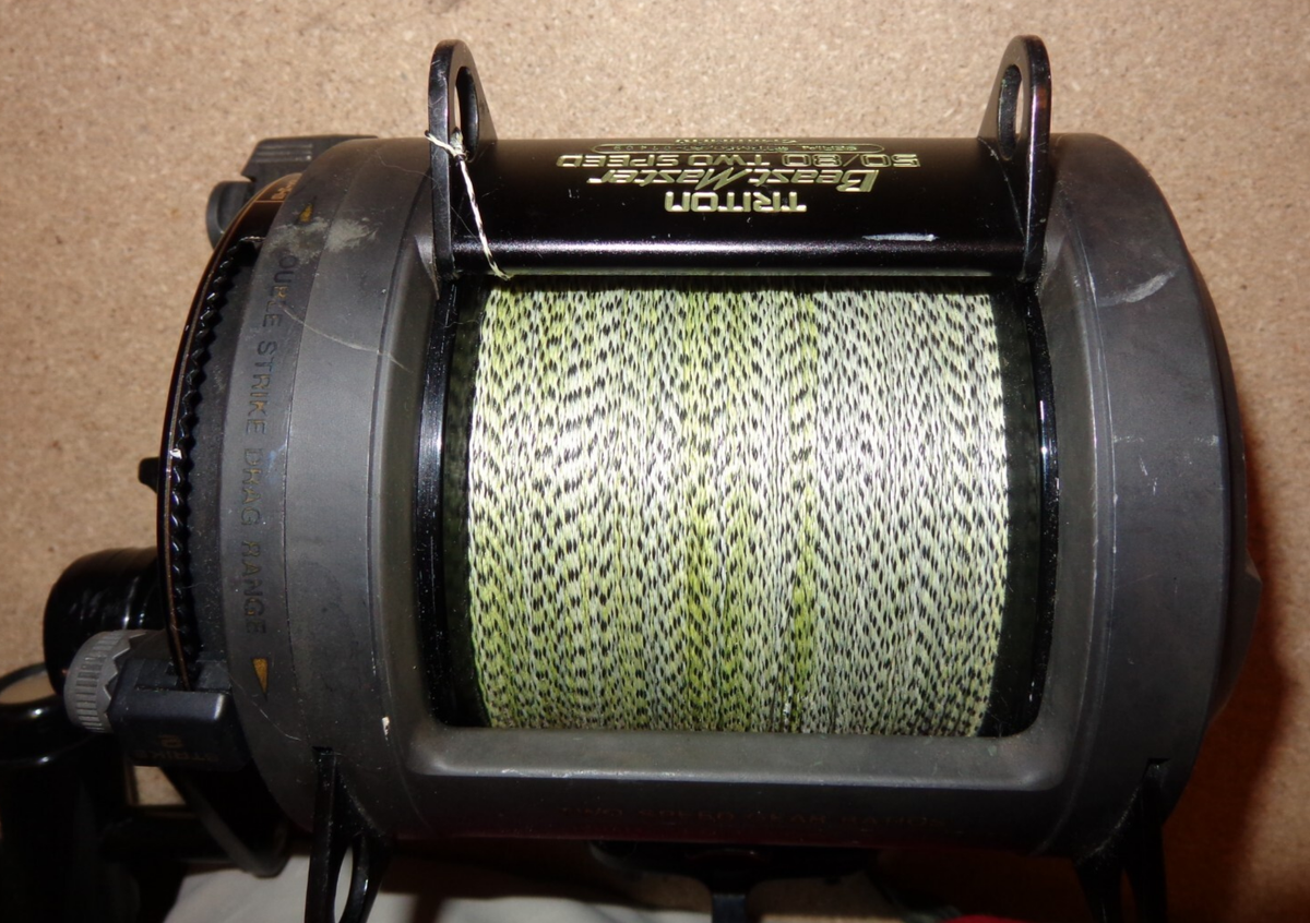 SHIMANO Beast Master ツースピードリール　50/80 Vintage Shimano Triton BeastMaster 50/80 Two-Speed Lever