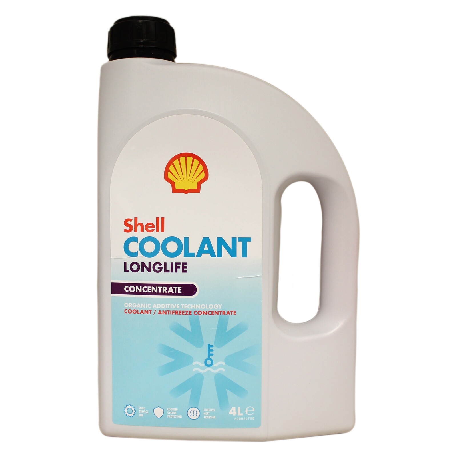 Shell Coolant Longlife Concentrate Antifreeze Prevent Overheating 4 Litres 4L