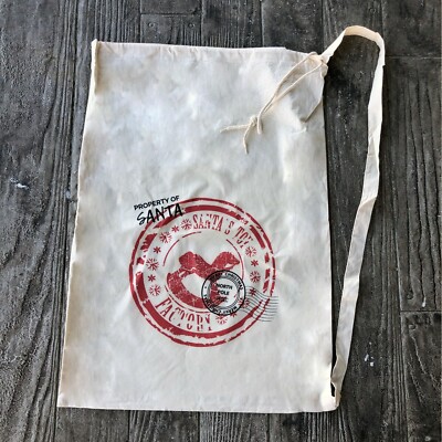 Santa's Toy Factory Santa Bag