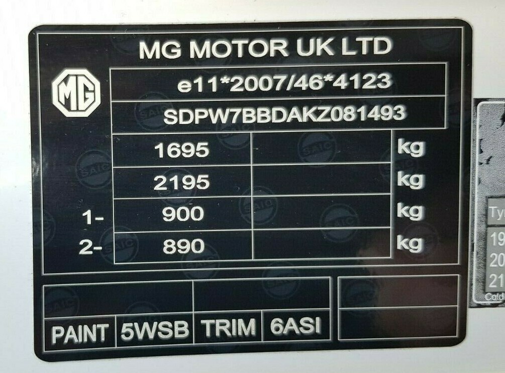 2019 MG ZS 1.5 PETROL POWER STEERING RACK 7069974393 10095560 