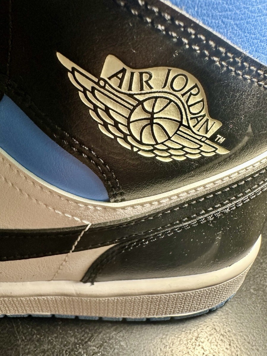 Gold Nike Jordan Mid Blau Wmns Jordan Mid 'Midnight Navy Gold Charms'