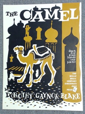 The Camel - Duet for 1 Piano 4 Hands by Dorothy Gaynor Blake (Willis 1960)