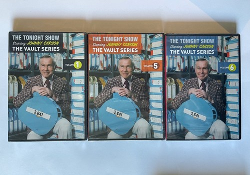 LOT 6 The Tonight Show Johnny Carson Vault Series Ultimate Collection 10 DVDs - Imagen 4 de 6