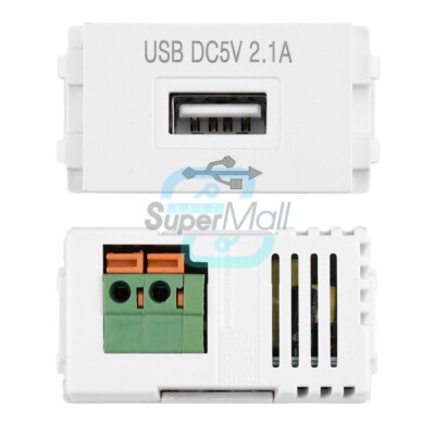 128 Type Mobile Phone USB Charging Power Module 220V 5V 2.1A Switching Adapter