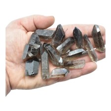 22 pc. Minerali Pietre vere naturali Grezze Punte Quarzo Fumé  Cristalloterapia